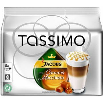 Kavne kapsule TASSIMO LATTE M. CARAMEL JACOBS KRÖN.