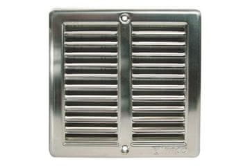 HACO Prezračevalna rešetka Ventilation grille with mesh VM, 150 x 150 mm, stainless steel 0701
