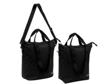 Astra Ženska torba čez ramo Head Black – črna tekstilna torba, 506026011