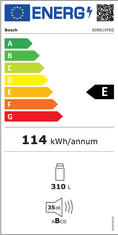 Beko RCNA305K40WN kombinirani hladilnik