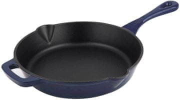 CS Kochsysteme Lijevano željezna tava sa emajliranim premazom ALPEN 26 cm plava CS-079673