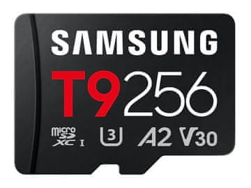 Samsung Spominska kartica Samsung T9, micro SDXC, 256GB, U3, V30, A2, UHS-I, 200 MB/s
