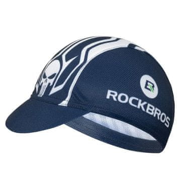 ROCKBROS Kolesarska kapa z ščitnikom, obseg glave 56–61 cm – modra