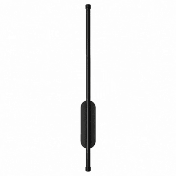 LAMPA ATL Stenska LED svetilka ZD116B, črna, 60cm, 4000K