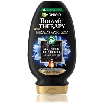 Garnier Vlažilni balzam za mastne lase in suhe konice Botanic Therapy Magnetic Charcoal (Balancing Conditioner) 200 ml