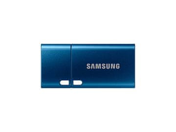 Samsung USB ključek Samsung Type-C, 128GB, USB 3.1 Gen1, 400 MB/s, moder