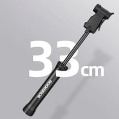ROCKBROS ROCKBROS TM-1701P 80 PSI Mini kolesarska tlačilka (Presta/Schrader), črna