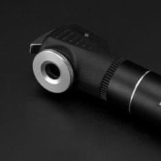 ROCKBROS ROCKBROS TM-1701P 80 PSI Mini kolesarska tlačilka (Presta/Schrader), črna