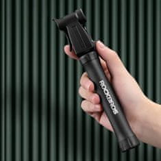 ROCKBROS ROCKBROS TM-1701P 80 PSI Mini kolesarska tlačilka (Presta/Schrader), črna