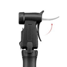 ROCKBROS ROCKBROS TM-1701P 80 PSI Mini kolesarska tlačilka (Presta/Schrader), črna