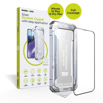 Mobile-origin zaščitno steklo za iPhone 14 Plus/13 Pro Max z aplikatorjem