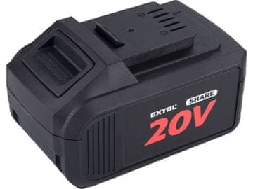 Extol Energy Polnilna baterija 8891885 rechargeable battery SHARE20V, 6000mAh