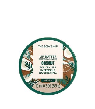 The Body Shop Negovalno maslo za zelo suhe ustnice Kokos (maslo za ustnice) 10 ml