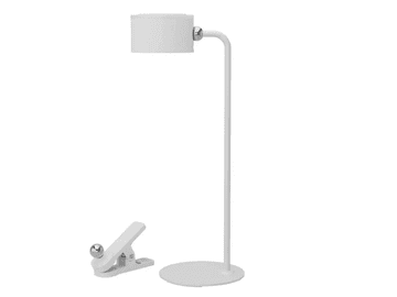 Well Namizna LED svetilka HARMONY, 300lm+80lm, 3W+1W, bela