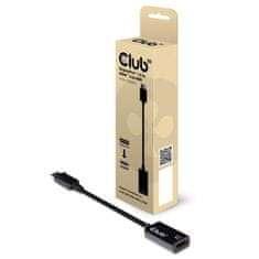Club 3D CLUB3D DisplayPort 1.4 na HDMI 2.0b HDR aktivni adapter, črn