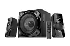 Genius SW-2.1 1850 BT (31730050401) 2.1 50W, črni, RCA vstup, Bluetooth 5.3 zvočnik