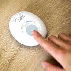 Alecto DBX110 DECT avdio otroška varuška, bela/modra