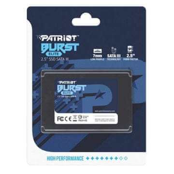 PATRIOT BURST ELITE 240GB SATA 3 2,5-palčni SSD