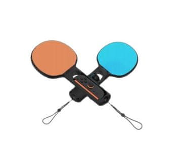 Teniški set Joy-Con Grip, modro-oranžen, Inferno