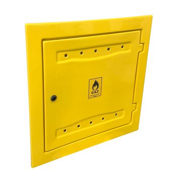 Pokrov plinomera Plastični 150*600*600MM rumen - DG P120*60