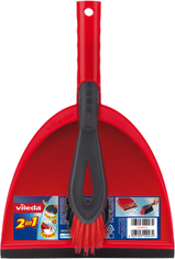 Vileda 2-v-1 lopata za smeti s krtačo - bhp HIC2326