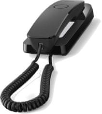 Gigaset Desk 200 žični telefon črne barve