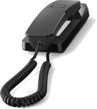 Gigaset Desk 200 žični telefon črne barve