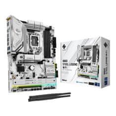 ASRock Matična plošča B860 Steel Legend z brezžičnim omrežjem