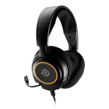 SteelSeries Arctis Nova 3 žične slušalke črne barve