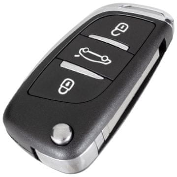 MODECAR Ohišje za daljinski upravljalnik 3 gumbi za Citroen C4 C5 C-Elysée DS4