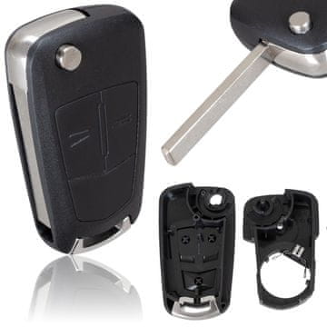 MODECAR Opel Astra III H Corsa D Vectra C FL Zafira B pokrov daljinskega upravljalnika 2 gumba