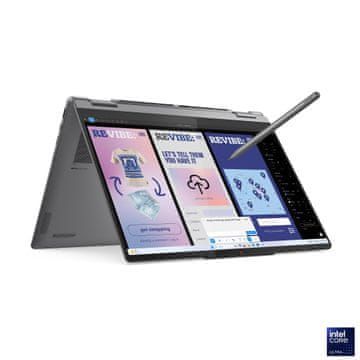 Lenovo Yoga 7 2v1 14 prenosnik, OLED, Intel Core Ultra 5-226V, 16GB, SSD512GB, W11H (83JQ00EFSC)