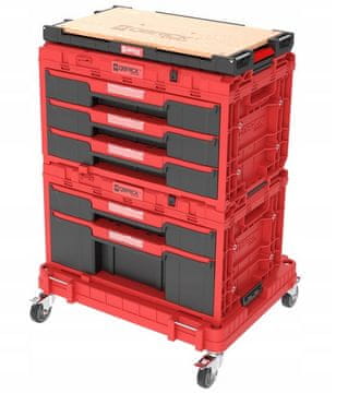 PATROL Qbrick sistem one predal delavnica set 5, predali - omare N2466
