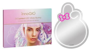 InnoGIO GIOperfect Perfect vibes Bunny Neon LED kozmetično ogledalo
