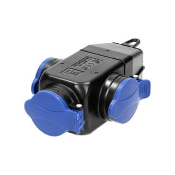 Orno Razdelilnik s tremi vtičnicami IP44, 3*2P+Z, 16A - ON-AE-1346