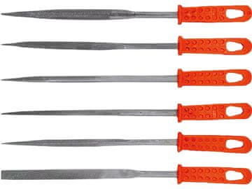 TOP TOOLS Iglene pile, komplet 6 kosov, 140 mm - T 06A025