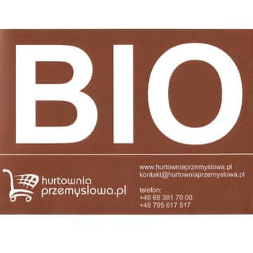 GSG24 Nalepka BIO za koš, smetnjak, zabojnik za biološke odpadke in živilske odpadke