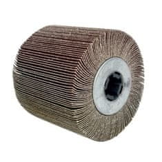 Dedra Čopič za polirni stroj, loputasti, 120*100MM, GR 120 - DED79336C