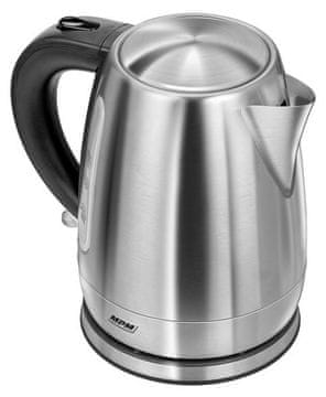 MPM Brezžični grelnik vode MCZ-118M v ohišju iz nerjavečega jekla, 1600 W, 1 l