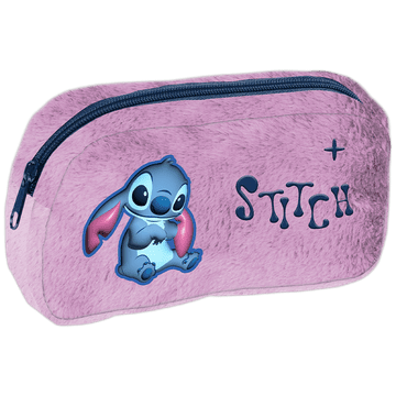 Plišasta šolska peresnica za deklice, kozmetična torbica, Stitch Stitch
