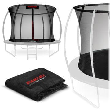 Neo-Sport Notranja mreža za trampolin 252 cm 8 ft 6 kosov