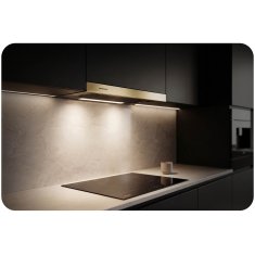 Berdsen Teleskopska kuhinjska napa za pod omaro 60 cm BE-60-LW črno-zlata