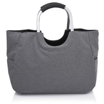DUKA PASE HALLAND nakupovalna torba 25x44x50 cm siva