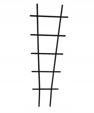 Prosperplast Podpora za rastline, plastična cvetlična lestev, antracitna, 20x67 cm
