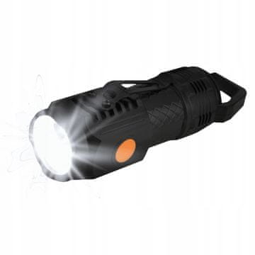 Vergionic LED svetilka za ključe s 5 načini delovanja, večnamenska