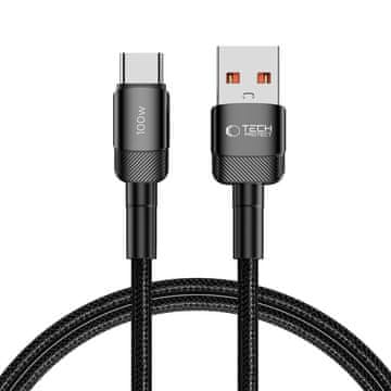 Tech-protect Kabel USB-C - USB-A UltraBoost Evo 100W 5A 1m - črn