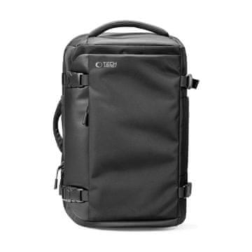 Tech-protect Plecak bagaż podręczny na laptopa do Ryanair Wizzar 20L 40x20x25cm - czarny