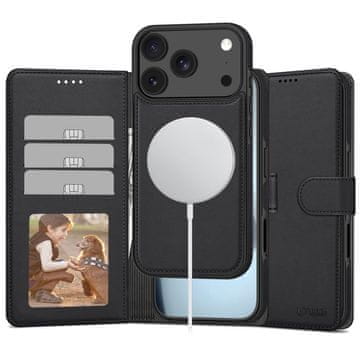 Tech-protect Ovitek denarnica MagSafe z režo za kartice za iPhone 17 Pro – mat črn