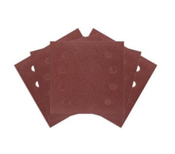 NEO Kvadratni brusni papir P240 113*113MM, 8 lukenj 5 kosov - T N54-055