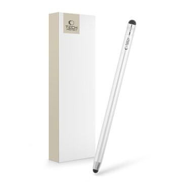 Tech-protect Stylus pisalo za naprave z zaslonom na dotik - srebrno